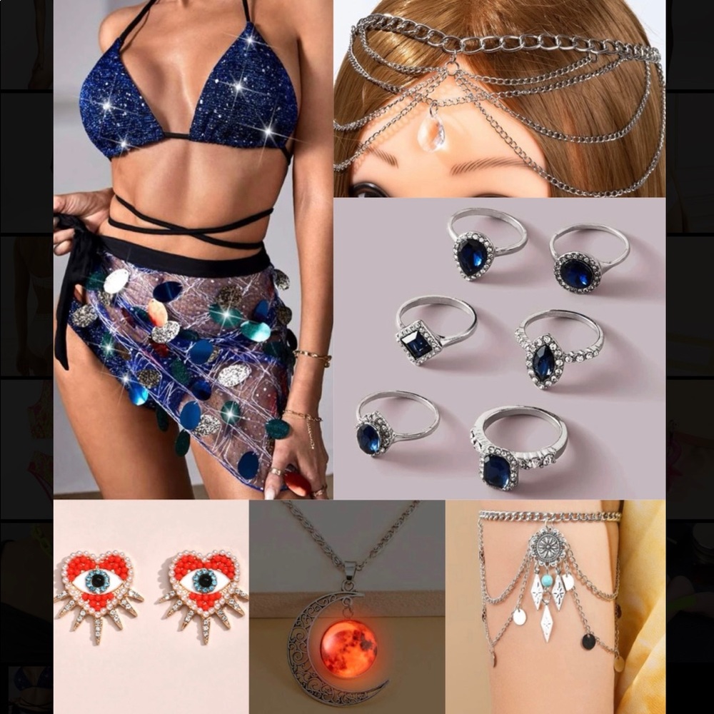 Dreamy Genie Full Rave / Festival Outfit